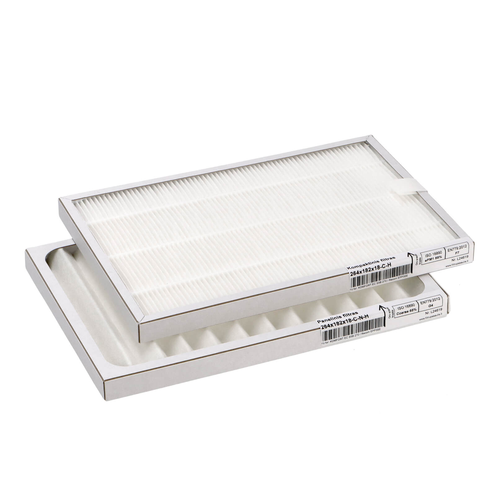 Blauberg Komfort EC S5B 270(-E) filter set G4+F7 (house brand)