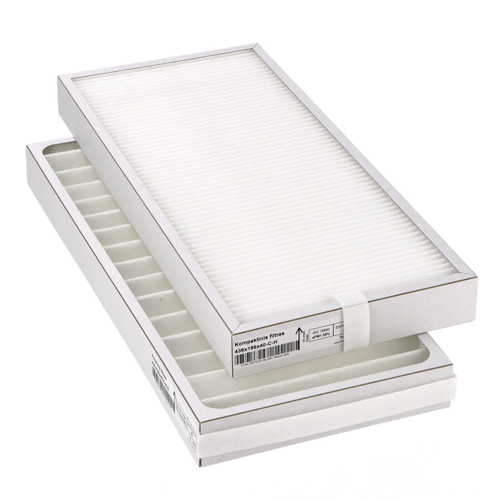 Blauberg Komfort Roto EC SE 400 filter set G4+F7 (house brand)