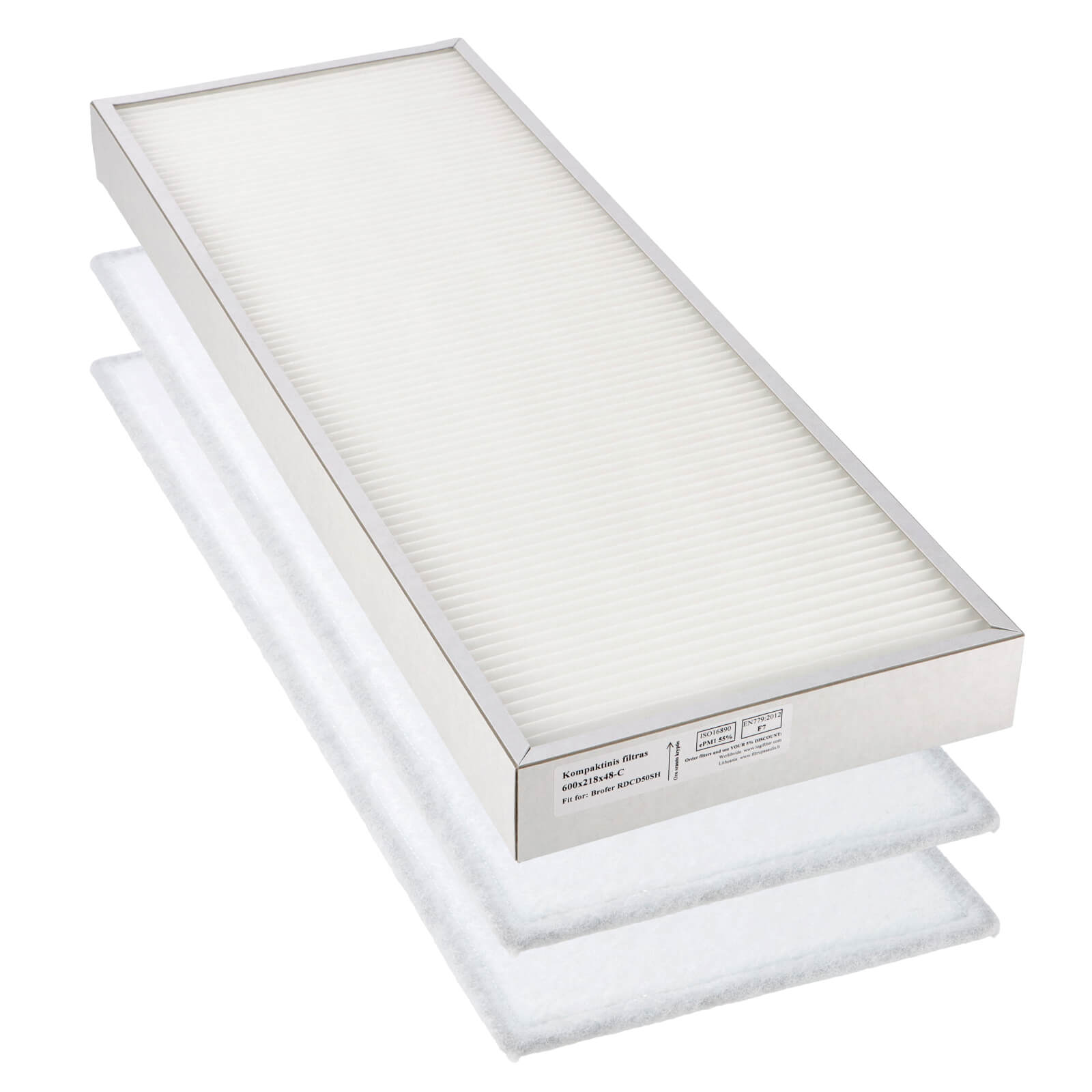 Brofer RDCD50SH filter set G4+G4