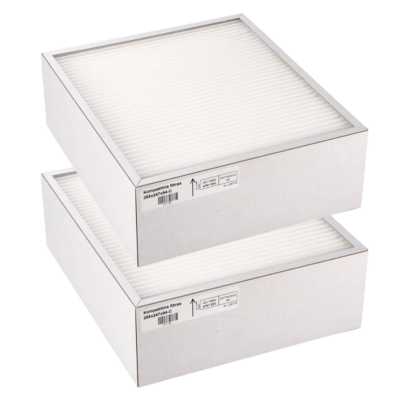 Ensy InoVent AHU-400HH/1/HV/1 filter set F7+F7 (house brand)