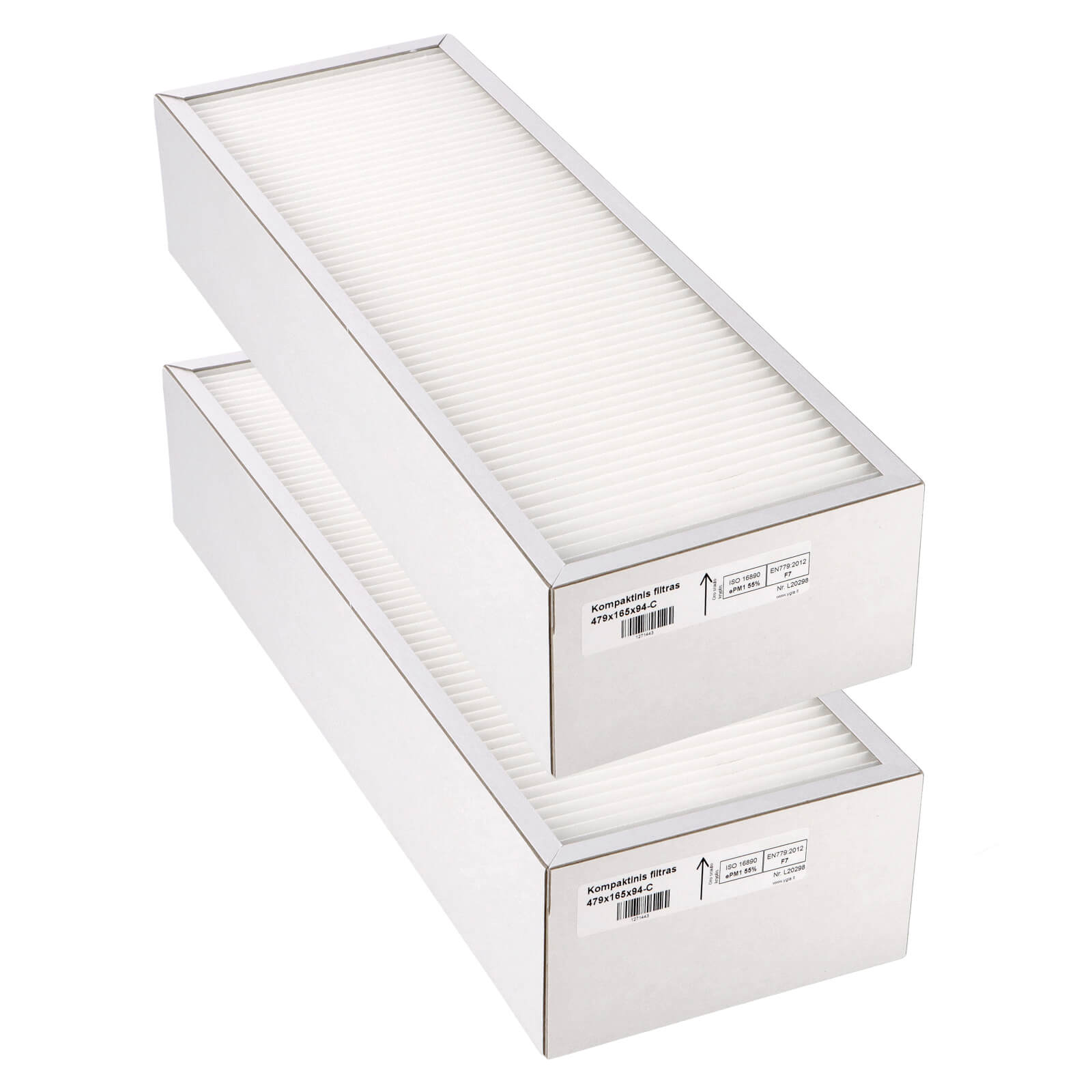 Ensy InoVent AHU-700BH/1/BV/1 filter set F7+F7 (house brand)