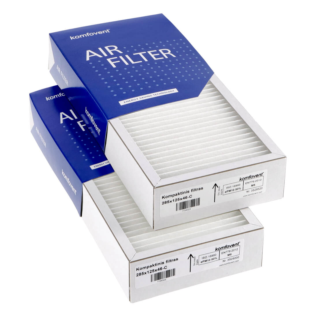Komfovent Domekt R 200 V C8 T filter set M5+M5 (original)
