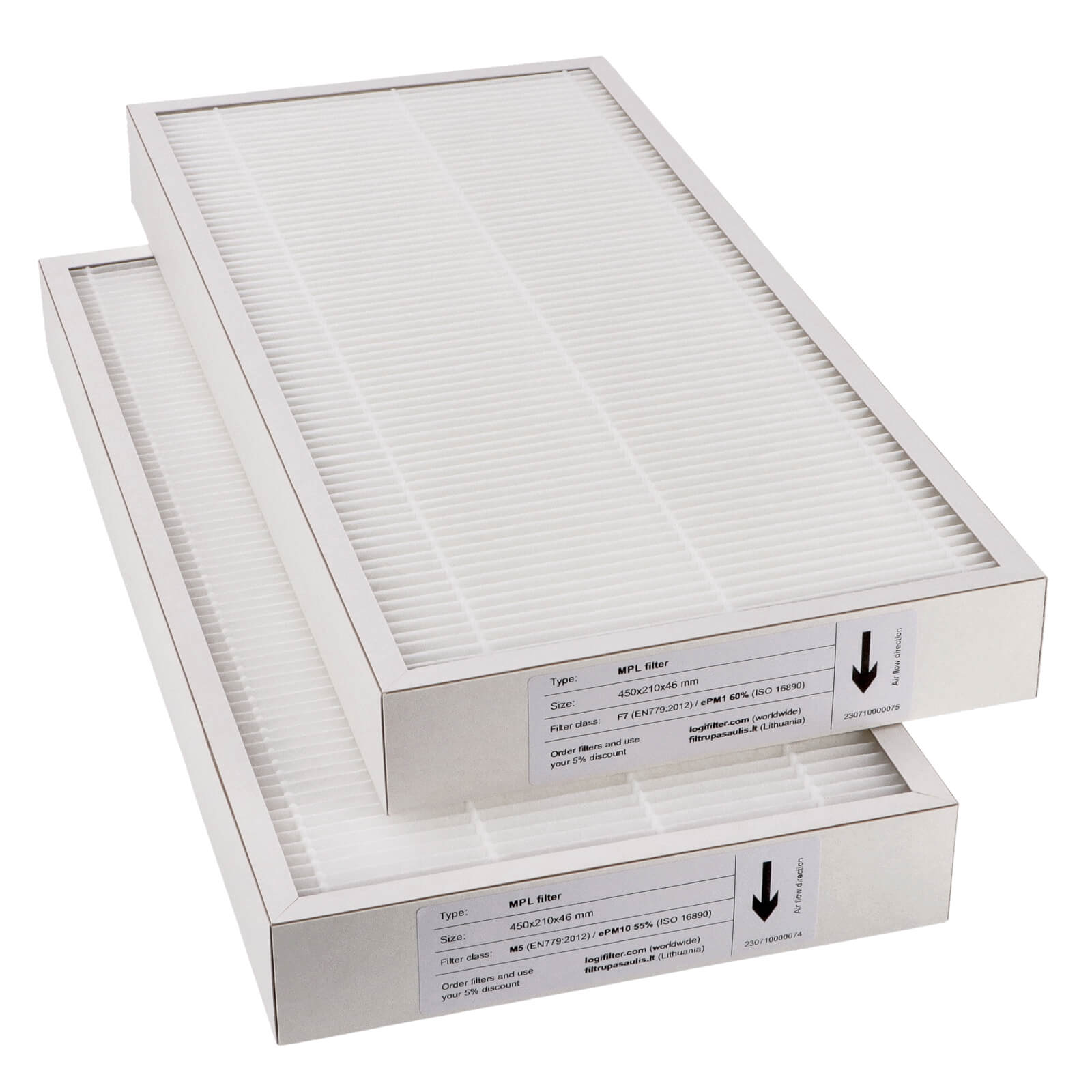 Komfovent Domekt R 400 V C6 suodatinsarja M5+F7 (talon merkki)