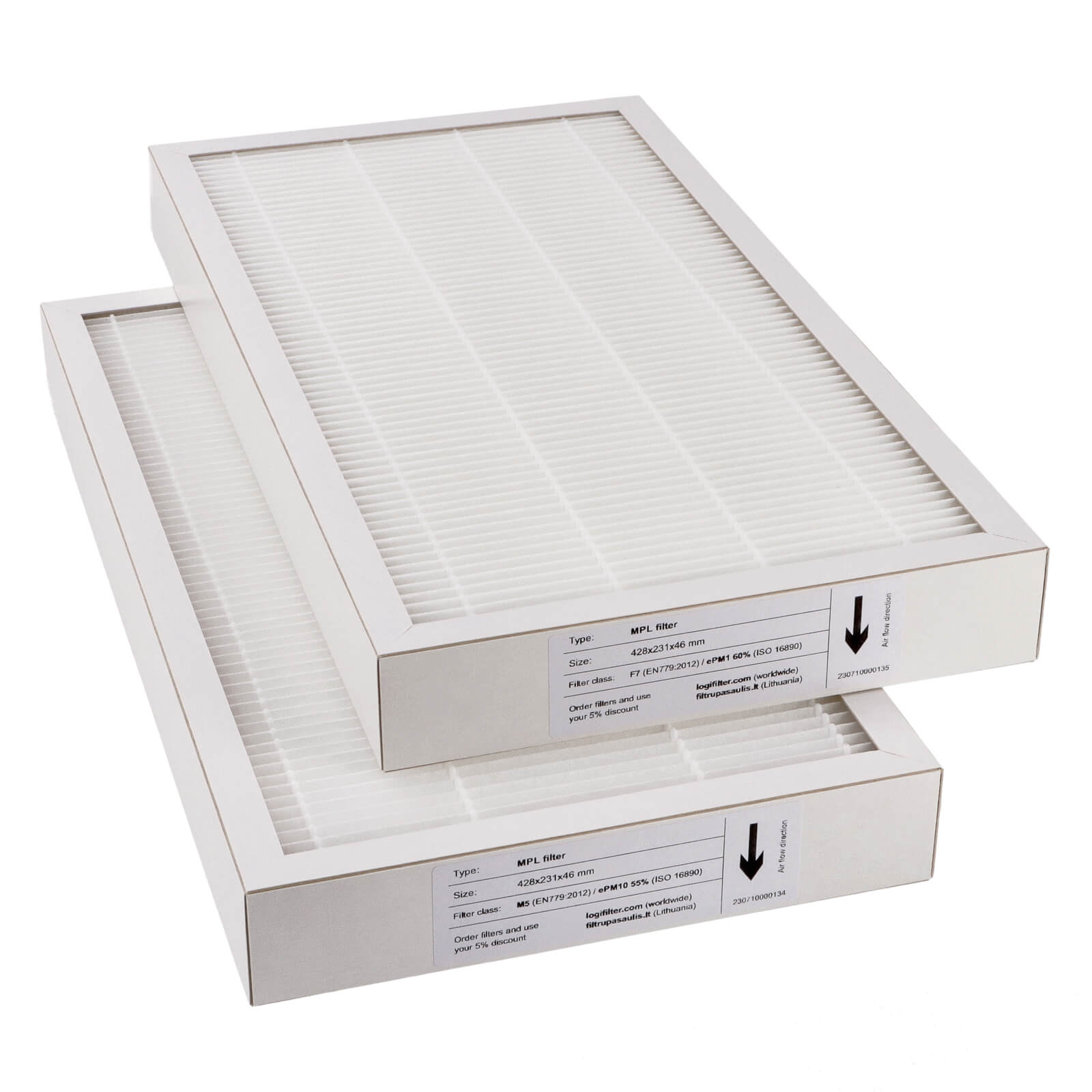 Komfovent Domekt R 400 V C6M suodatinsarja M5+F7 (talon merkki)