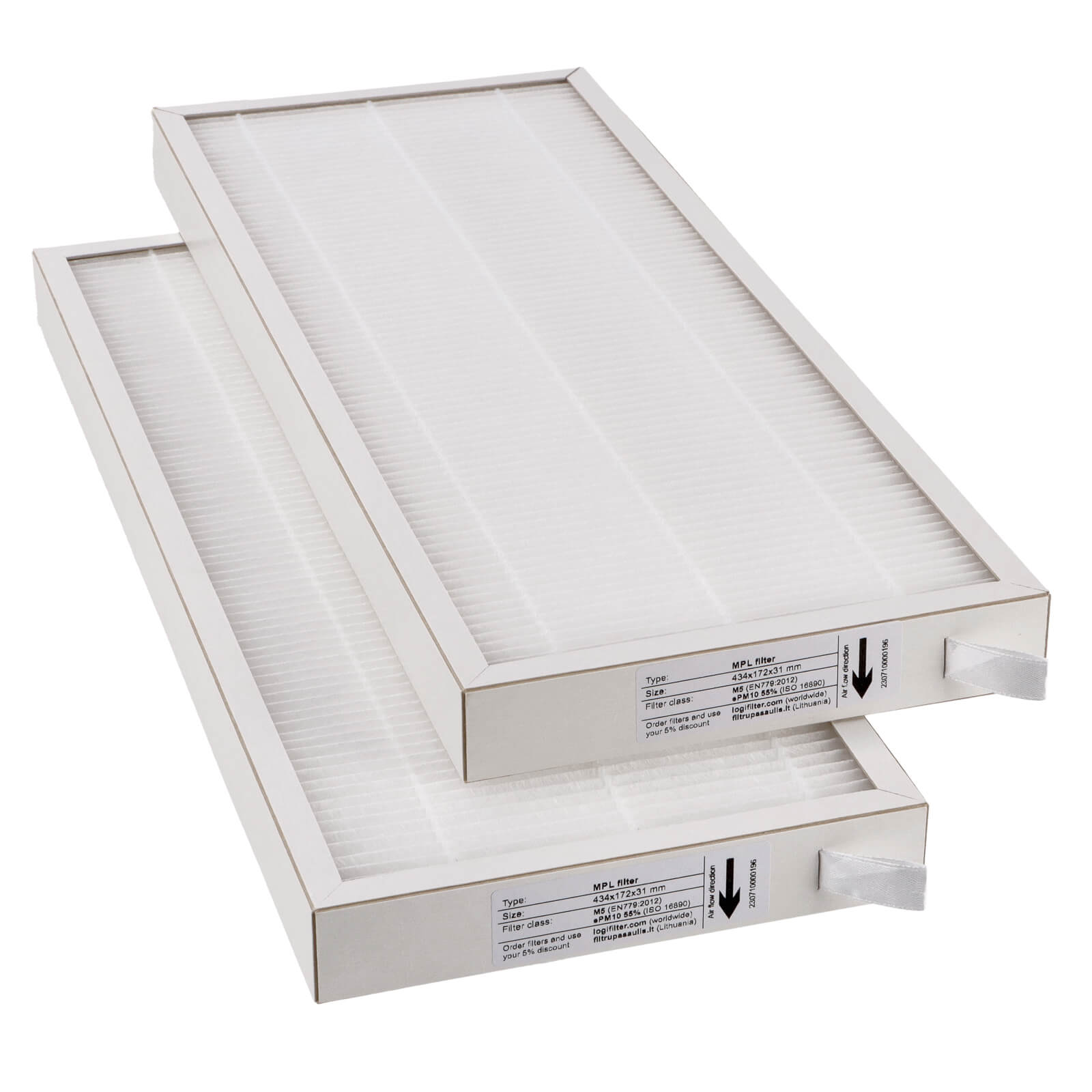 Oxygen X-Air / Easy V400 / V400E / V500 / V500E / V600 filter set M5+M5 (house brand)