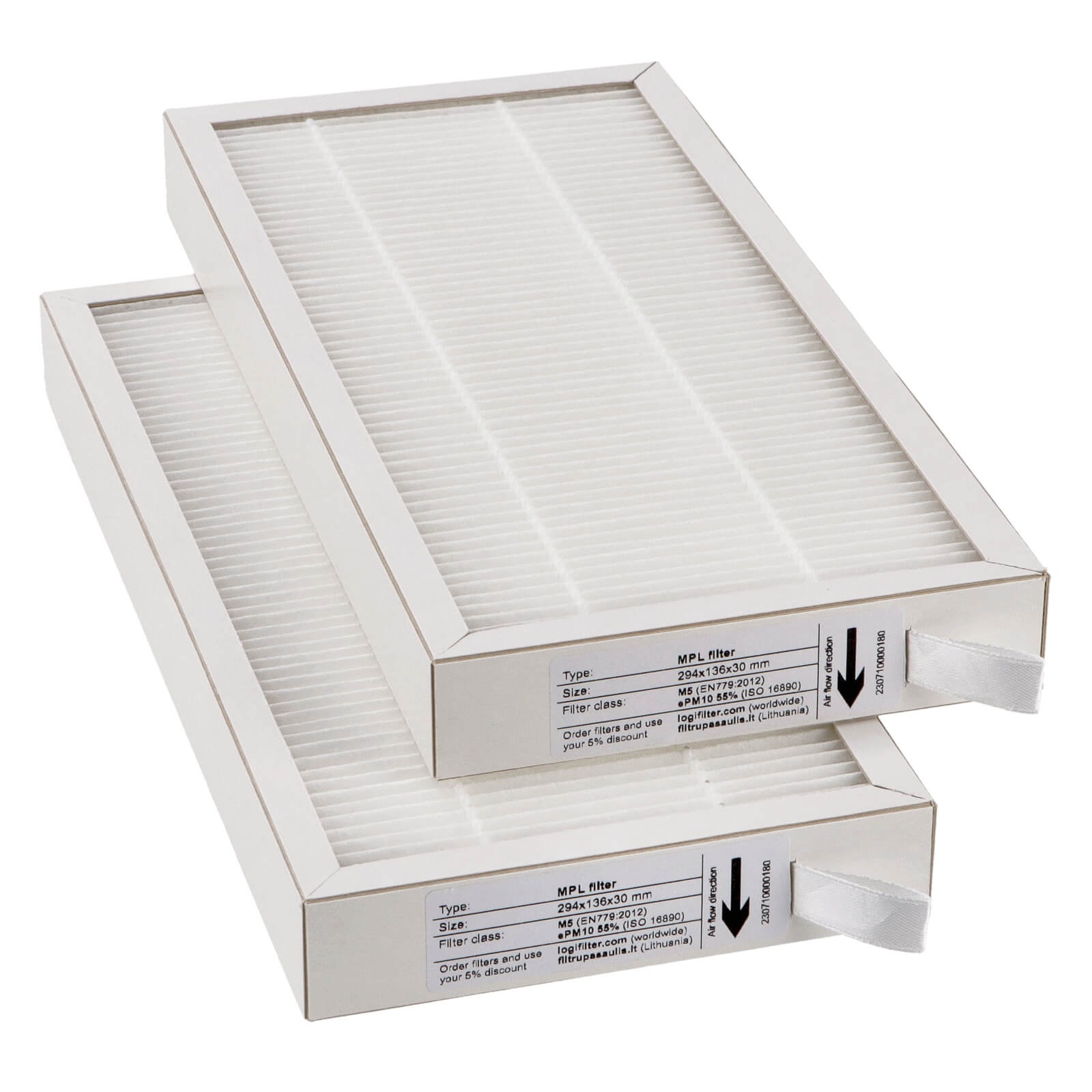 Oxygen X-Air / Easy V200 / V200E filter set M5+M5 (house brand)