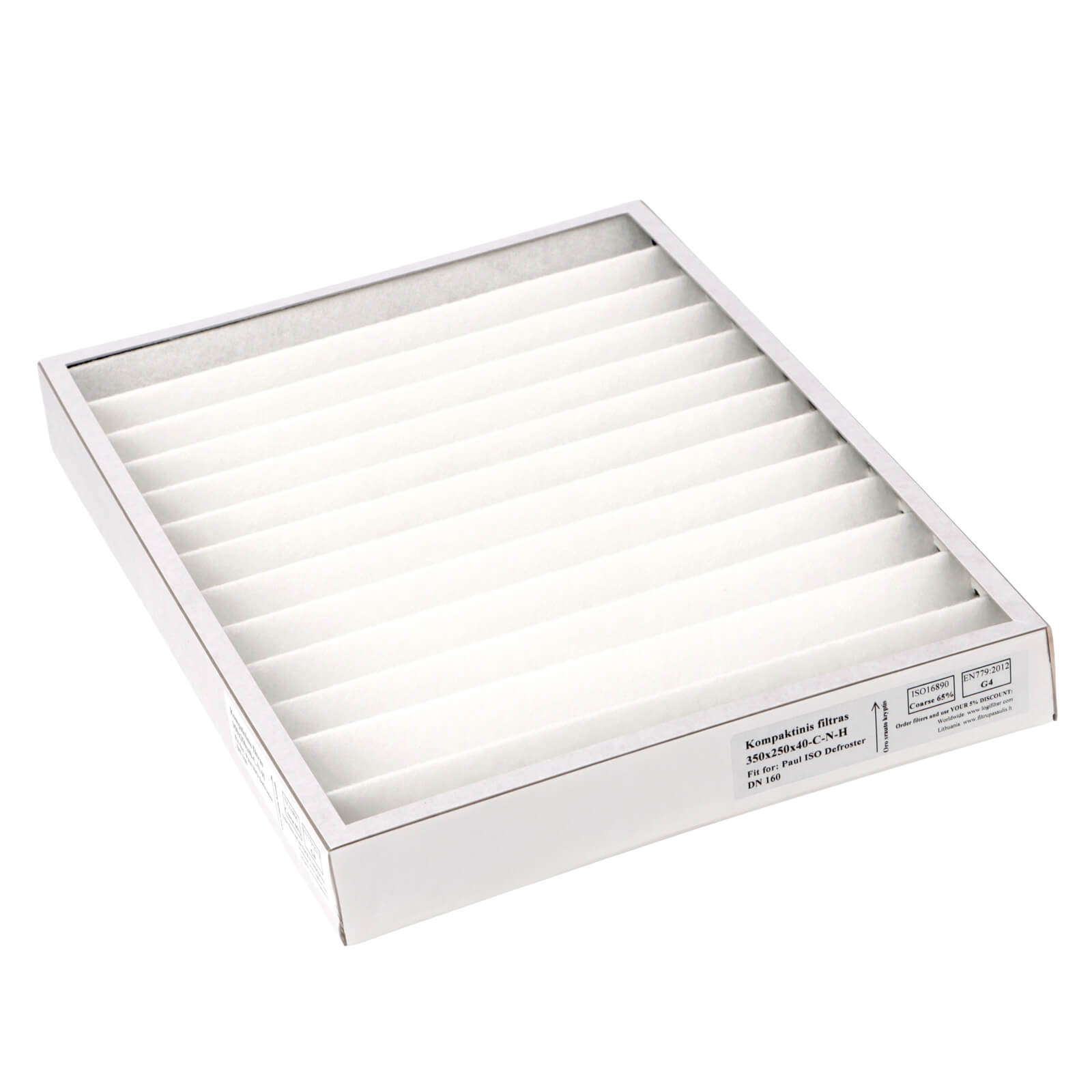 Paul ISO Defroster DN 160 filter G4 (house brand)