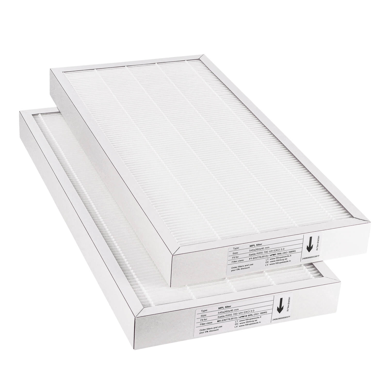 Salda RIRS 700 V/H EKO 3.0 suodatinsarja M5+F7 (talon merkki)