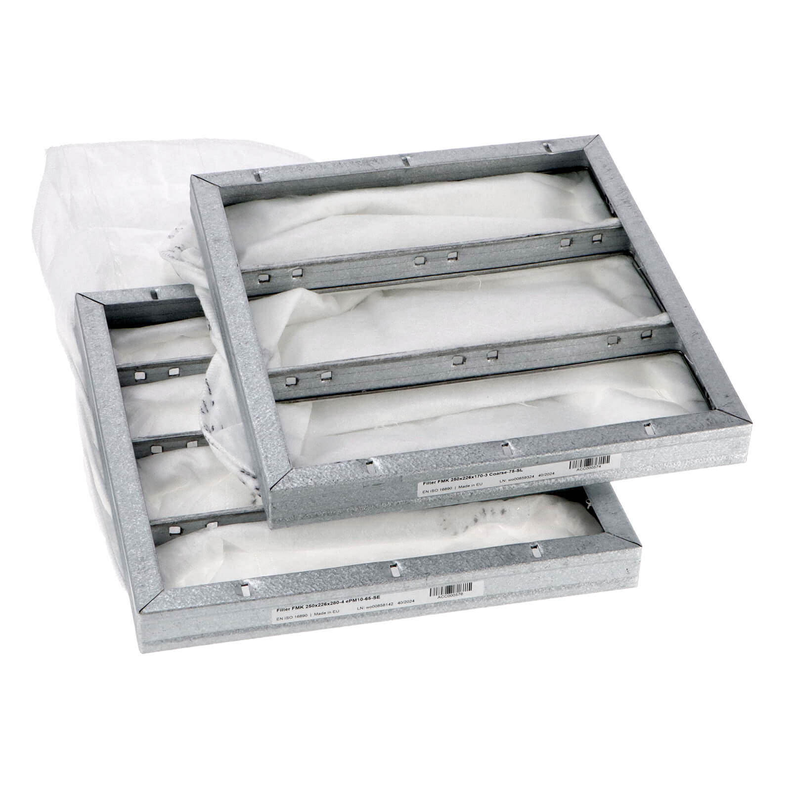 Salda RIS 400 Horizontal (old model) G4+M5 filter set (original)