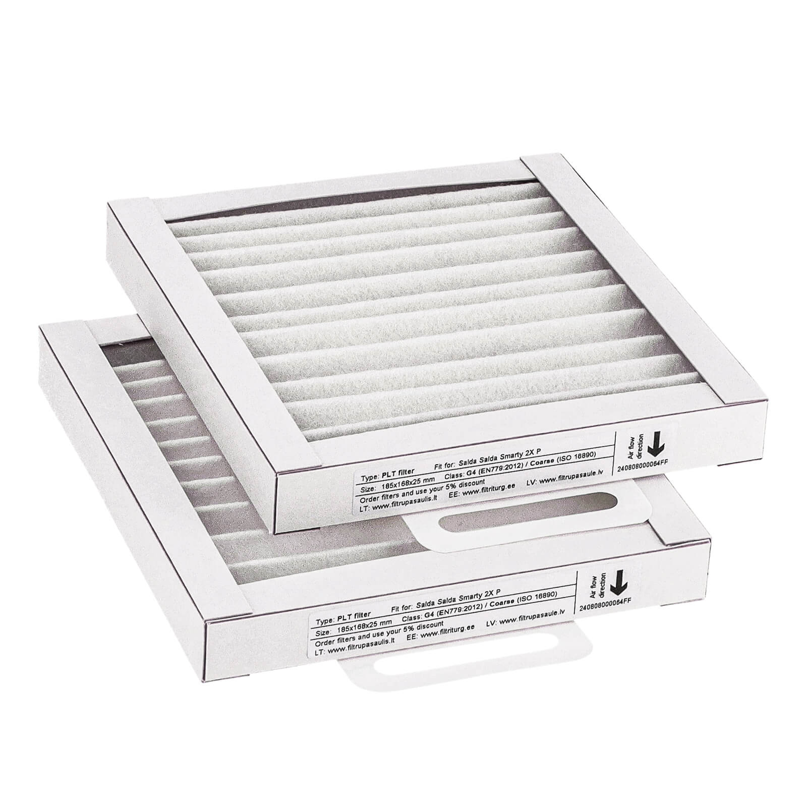 Salda Smarty 2X P filterset G4+G4 (eget varumärke)