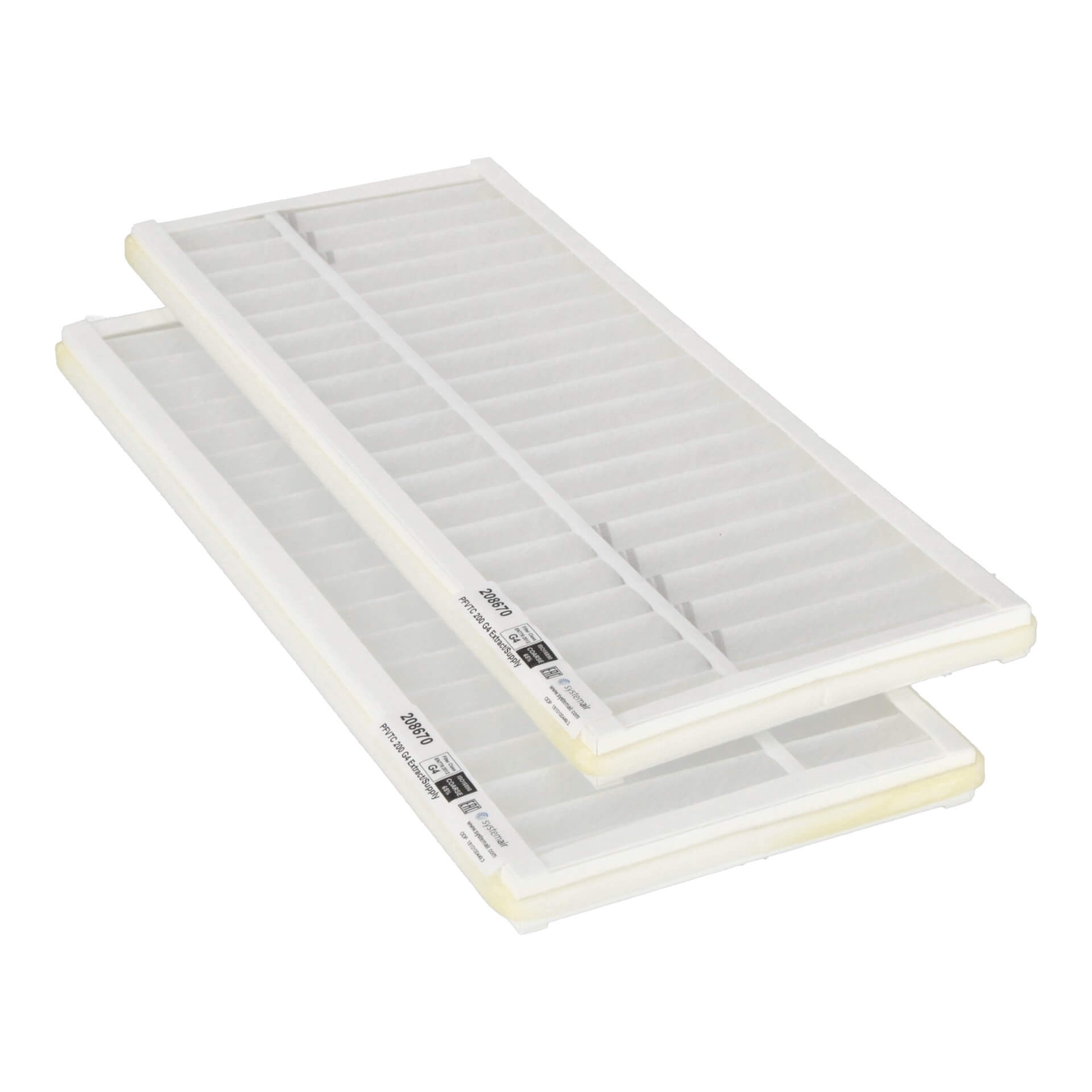 Systemair Save VTC 200 (PF) suodatinsarja G4+G4 (alkuperäinen)