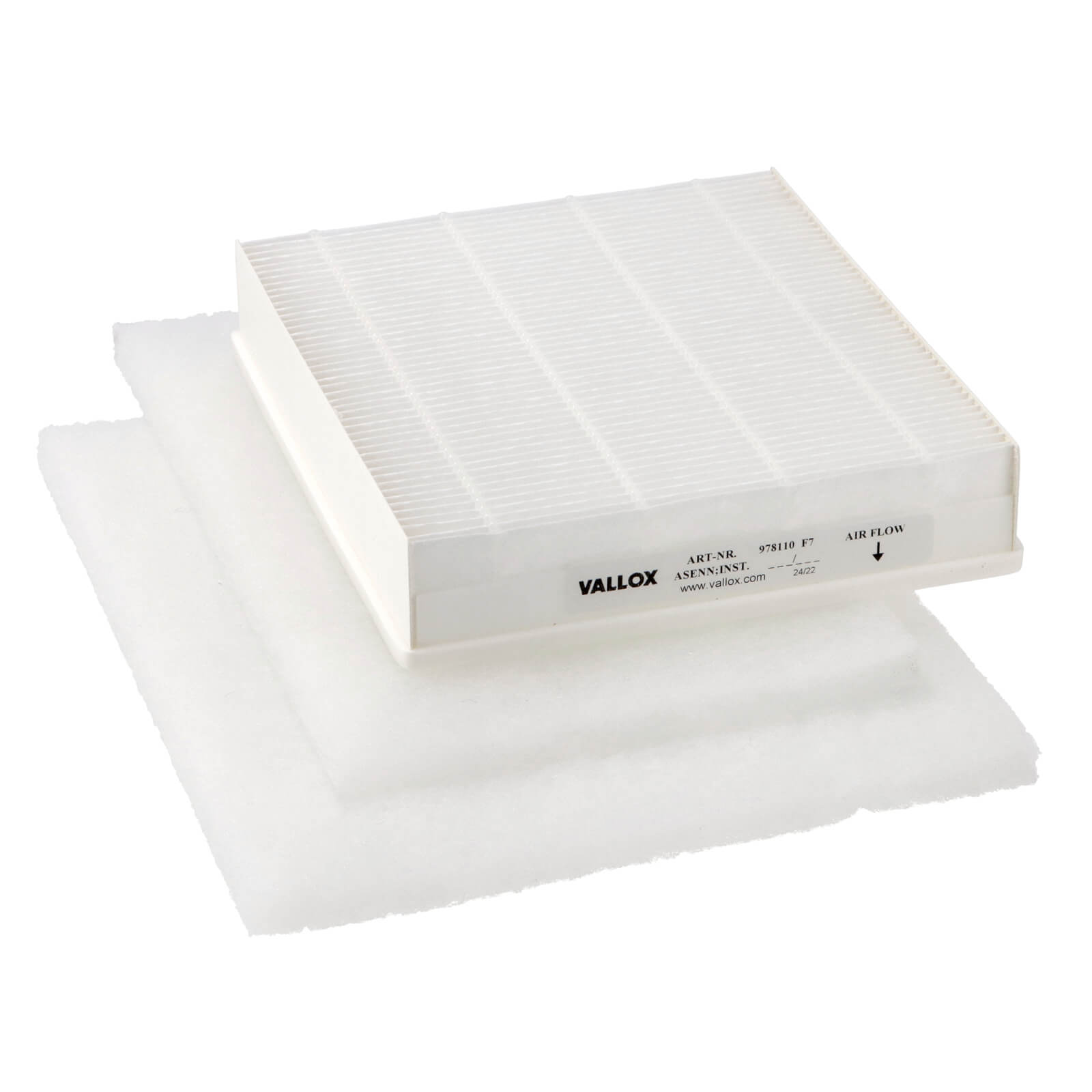 Vallox 90 SE/SC/MC filter set No.14 G4+G4+F7 (original)