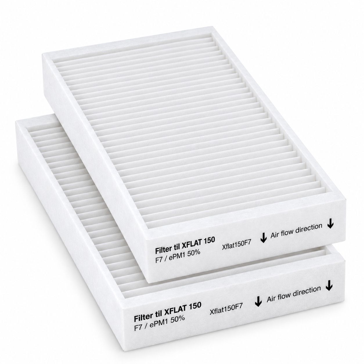 Xvent XFLAT 150 filtersats F7+F7 (original)